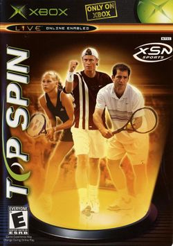 Box artwork for Top Spin.