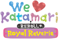 We ♥ Katamari Reroll+ Royal Reverie logo