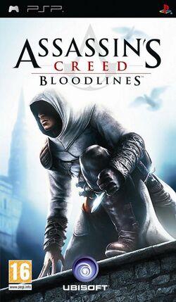 Box artwork for Assassin's Creed: Bloodlines.
