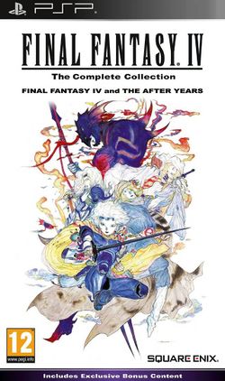 Box artwork for Final Fantasy IV: The Complete Collection.