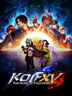 Box artwork for The King of Fighters XV.
