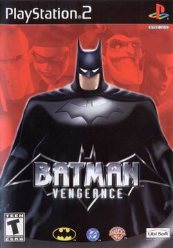 Box artwork for Batman Vengeance.
