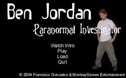 Box artwork for Ben Jordan: Paranormal Investigator.