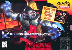 Box artwork for Killer Instinct.