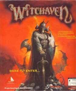 Box artwork for Witchaven.