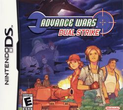 Box artwork for Advance Wars: Dual Strike.