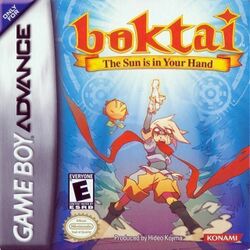Box artwork for Boktai: The Sun is in Your Hand.