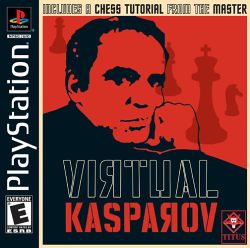 Box artwork for Virtual Kasparov.