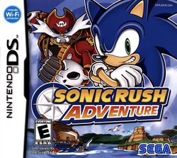 Box artwork for Sonic Rush Adventure.