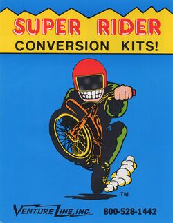 Box artwork for Super Rider.