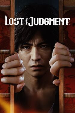 Box artwork for Lost Judgment.