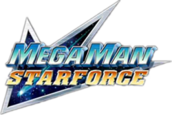 The logo for Mega Man Star Force.
