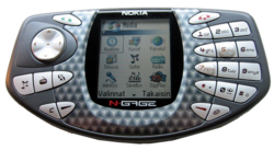 The console image for N-Gage.
