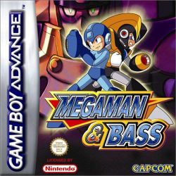 Box artwork for Mega Man & Bass.