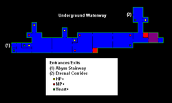 Castlevania CotM map-Underground Waterway.png