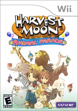 Box artwork for Harvest Moon: Animal Parade.