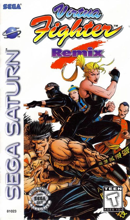 JEU SEGA SATURN VIRTUA FIGHTER REMIX EN BOITE