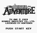 North American Game Boy title screen