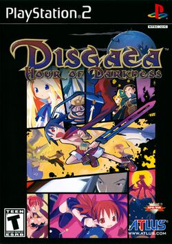 Box artwork for Disgaea: Hour of Darkness.