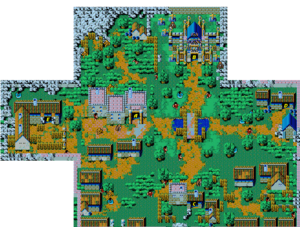 Hydlide 3 map Forest City.png
