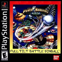 Box artwork for Saban's Power Rangers Zeo: Full Tilt Battle Pinball.