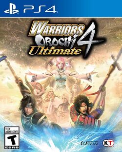 Box artwork for Warriors Orochi 4 Ultimate.