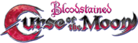 Bloodstained: Curse of the Moon logo