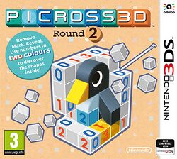 Box artwork for Picross 3D Round 2.