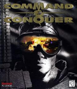 Box artwork for Command & Conquer.