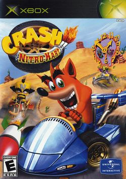 Box artwork for Crash Nitro Kart.