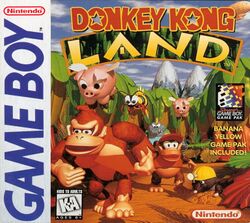 Box artwork for Donkey Kong Land.