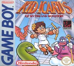 Box artwork for Kid Icarus: Of Myths and Monsters.