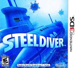 Box artwork for Steel Diver.