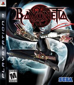 Box artwork for Bayonetta.