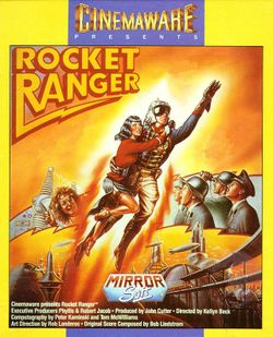 Box artwork for Rocket Ranger.