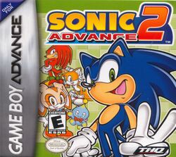 Box artwork for Sonic Advance 2.