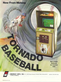 Box artwork for Tornado Baseball.