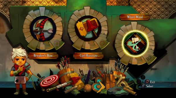Bastion/Weapons — StrategyWiki | Strategy guide and game reference wiki
