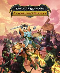 Box artwork for Dungeons & Dragons: Chronicles of Mystara.