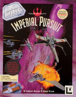 Box artwork for Star Wars: X-Wing - Imperial Pursuit.