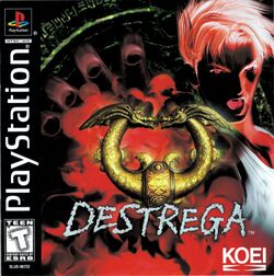 Box artwork for Destrega.