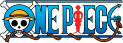 The logo for One Piece.
