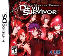 Box artwork for Shin Megami Tensei: Devil Survivor.