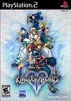 Box artwork for Kingdom Hearts II.