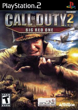 Box artwork for Call of Duty 2: Big Red One.