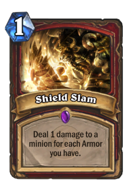 Shield Slam.