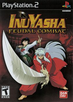 Box artwork for Inuyasha: Feudal Combat.