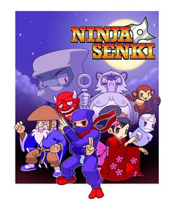Box artwork for Ninja Senki.