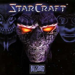 Box artwork for StarCraft.