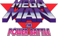 Mega Man: The Power Battle logo